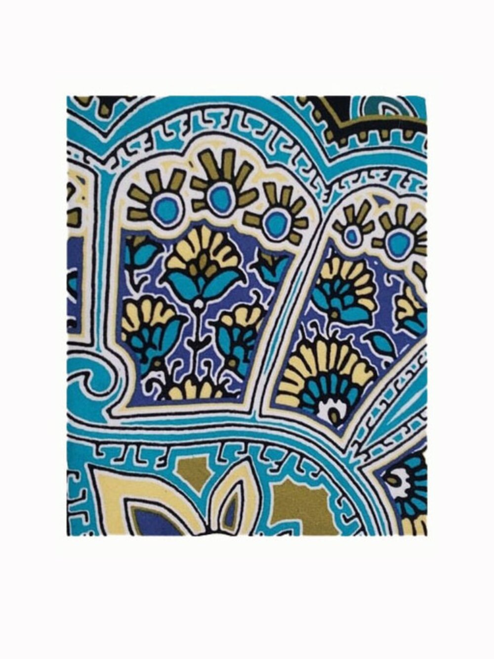 EAST 5TH Colorful Turquoise Blue Multi Colored Medallion Style Mini Skirt 16 - Picture 2 of 16